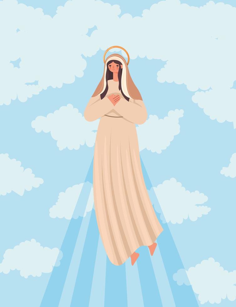 cartel de santa maria vetor
