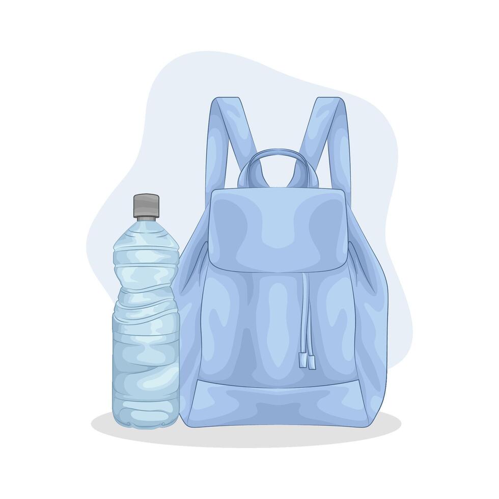 ilustração do mochila vetor