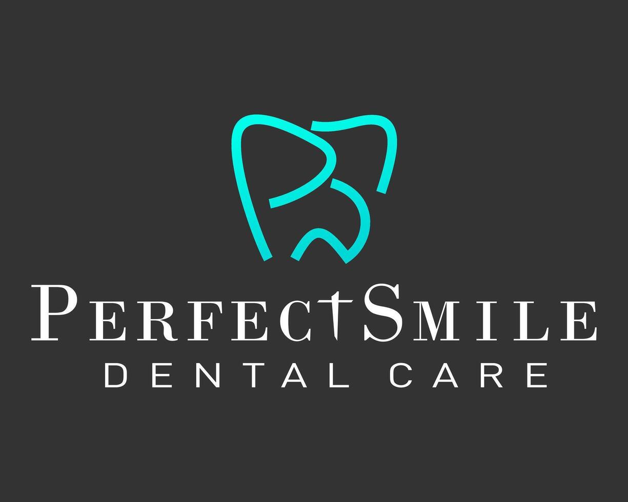 carta ps monograma dental logotipo Projeto. vetor