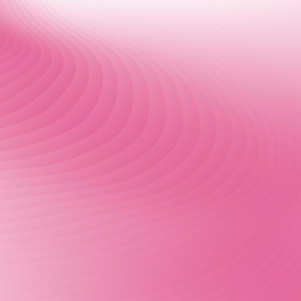 fundo de padrão de linhas curvas de cor rosa abstrato vetor