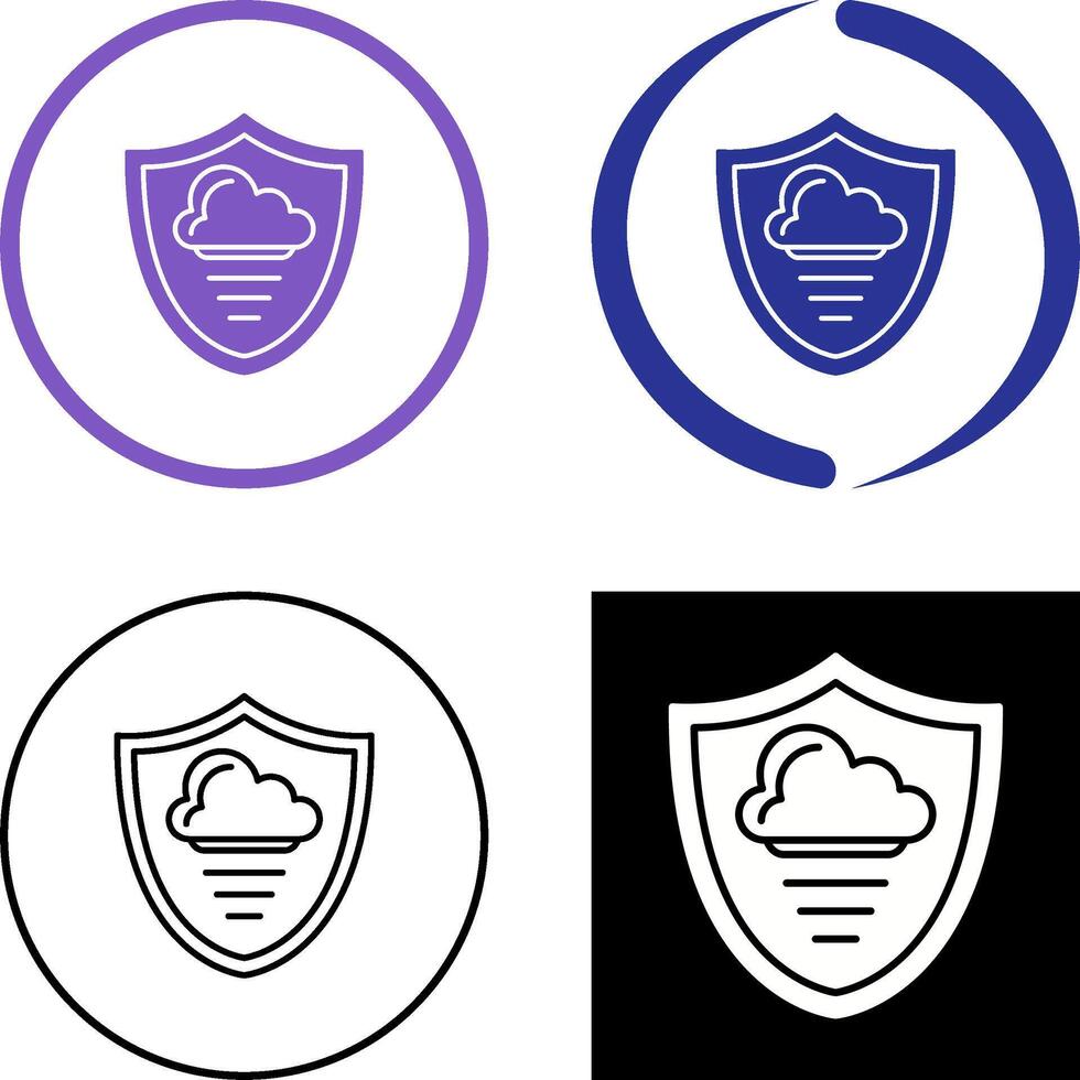 design de ícone de escudo vetor