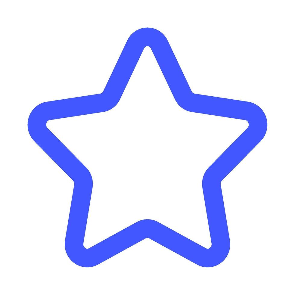 Estrela ícone para uiux, rede, aplicativo, infográfico, etc vetor