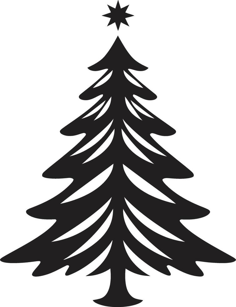 Pão de gengibre deleite floresta Natal árvore conjunto dentro doce estilo caprichoso guirlanda adornado árvores elementos para brincalhão s vetor