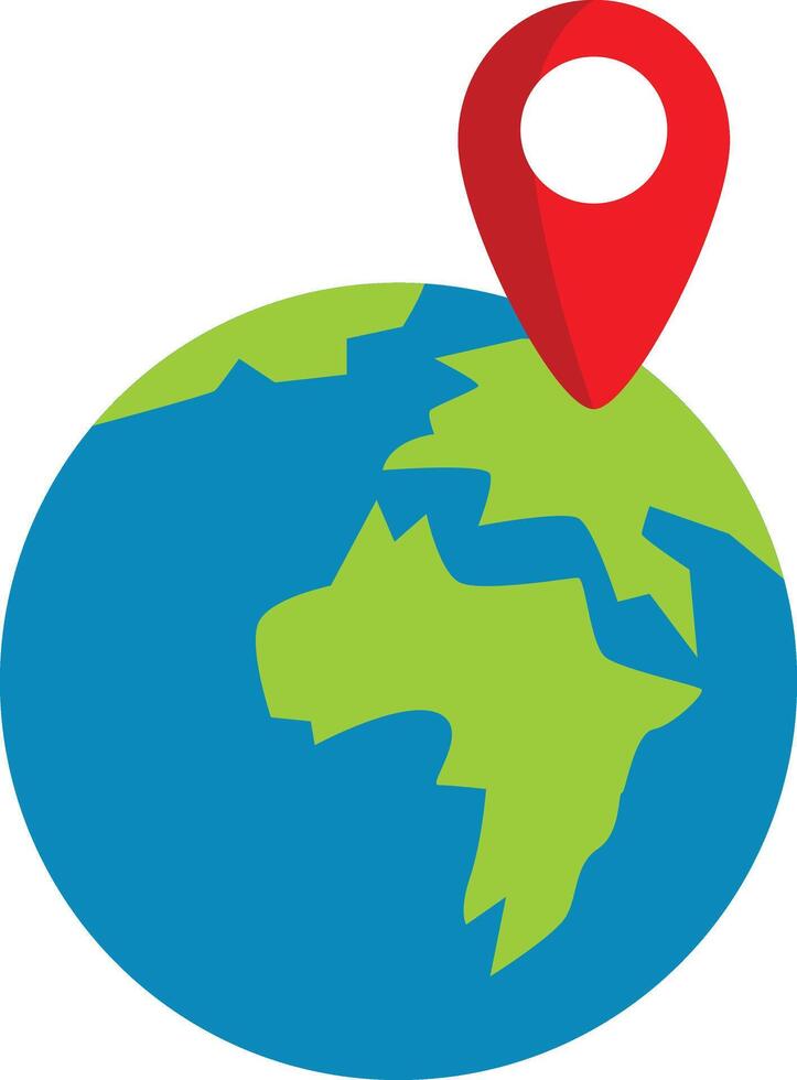 localização PIN ícone, check-in localização ícone com uma branco fundo vetor