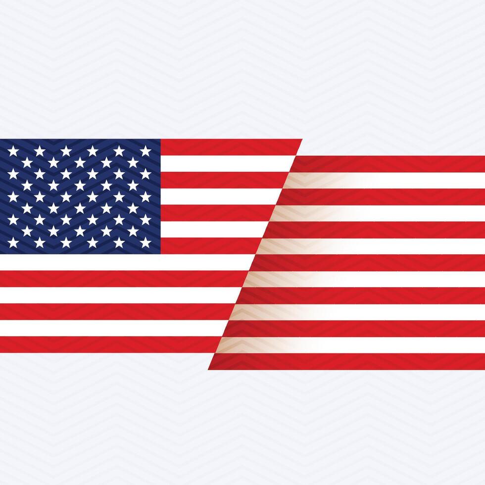 fundo da bandeira americana vetor