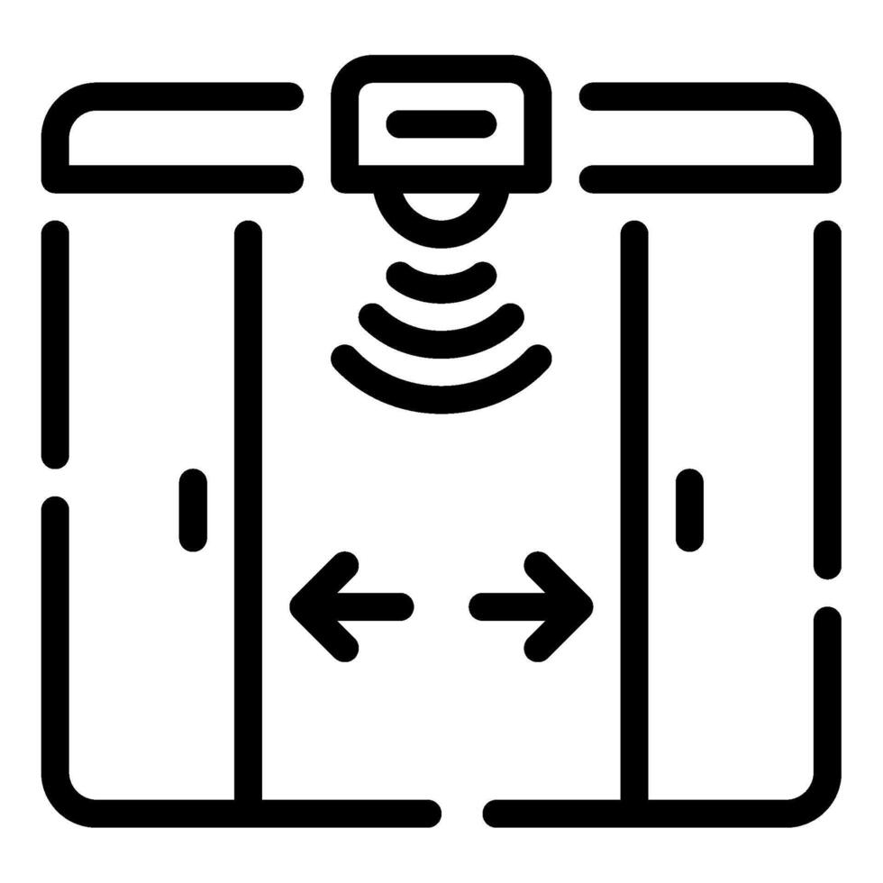 porta sensor ícone para rede, aplicativo, infográfico, etc vetor