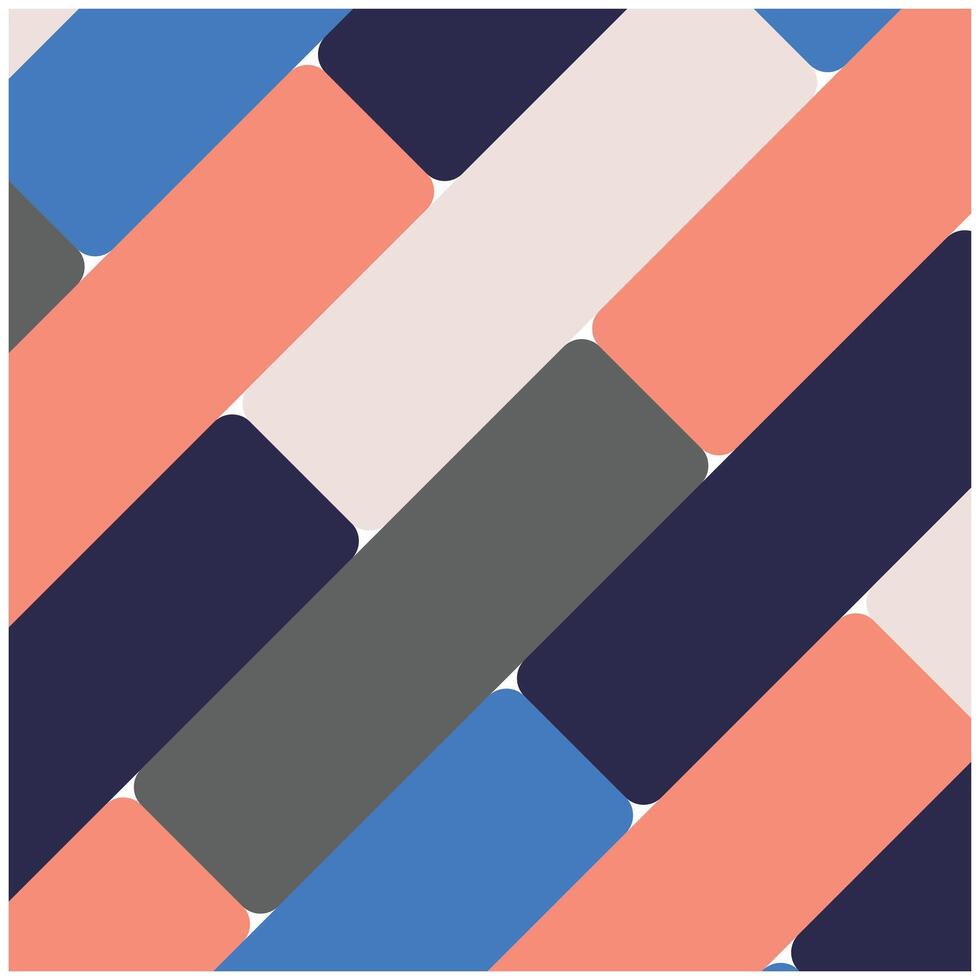 desatado geométrico padronizar dentro a Formato do quadrado azulejos com brilhante cores., colorida abstrato fundo com quadrados. vetor