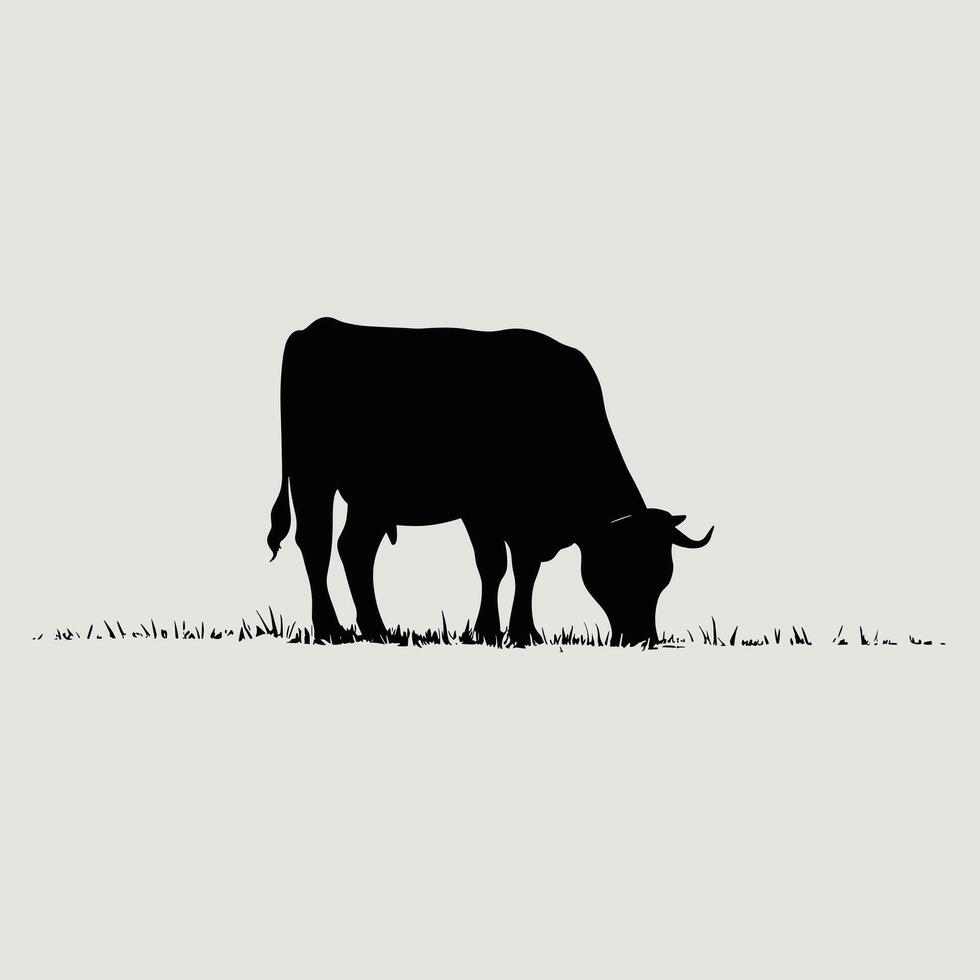 fofa vaca. adesivo para social redes, gráfico elemento para local na rede Internet. animais, mamífero, fauna e natureza, agricultura e agricultura. brinquedo e mascote para crianças. desenho animado plano ilustração vetor