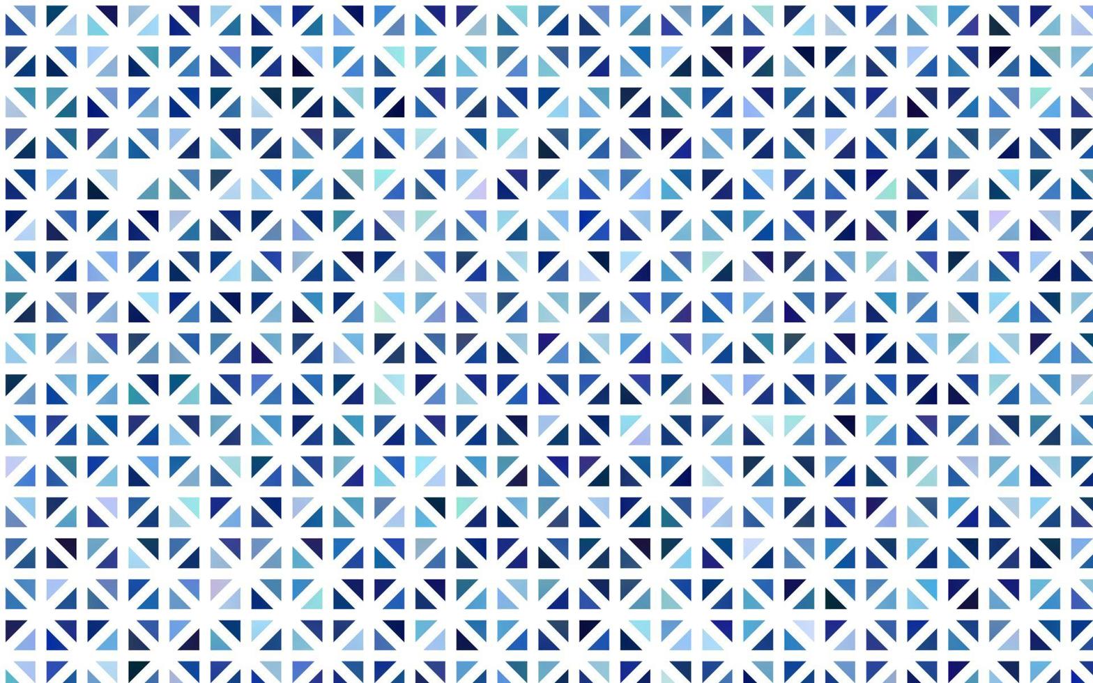 layout de vetor de azul claro com linhas, triângulos.