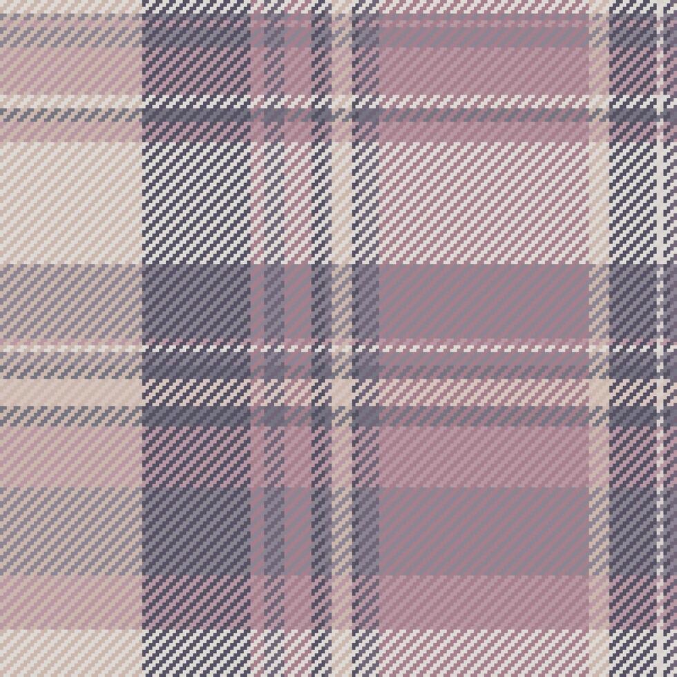 tecido textura fundo do têxtil Verifica com uma xadrez desatado padronizar tartan. vetor