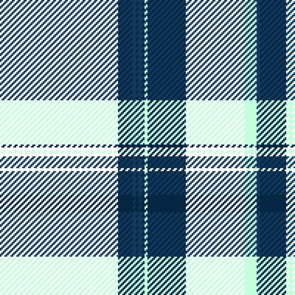 xadrez tartan desatado do tecido padronizar com uma Verifica fundo textura têxtil. vetor