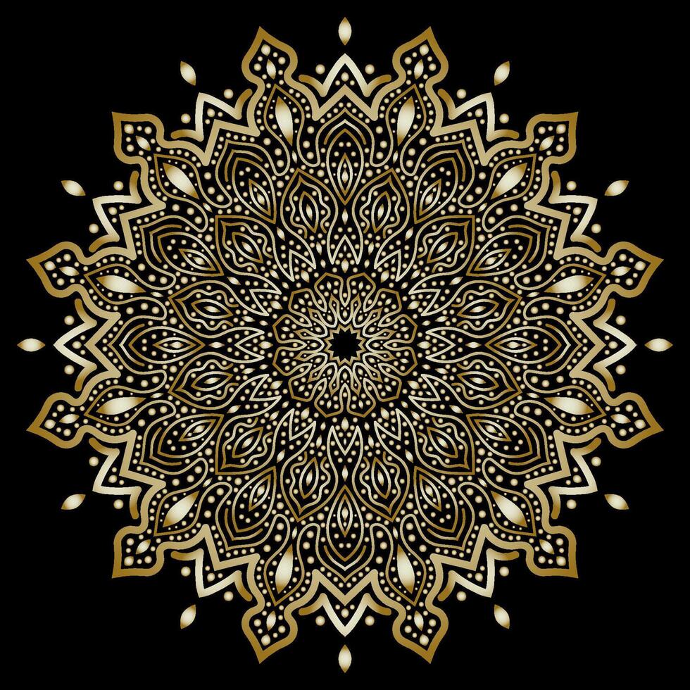 mandala arte para Projeto vintage decoração, livro capa, motivo, étnico design, ornamento, plano de fundo vetor