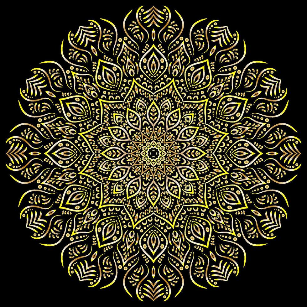 mandala arte para Projeto vintage decoração, livro capa, motivo, étnico design, ornamento, plano de fundo vetor