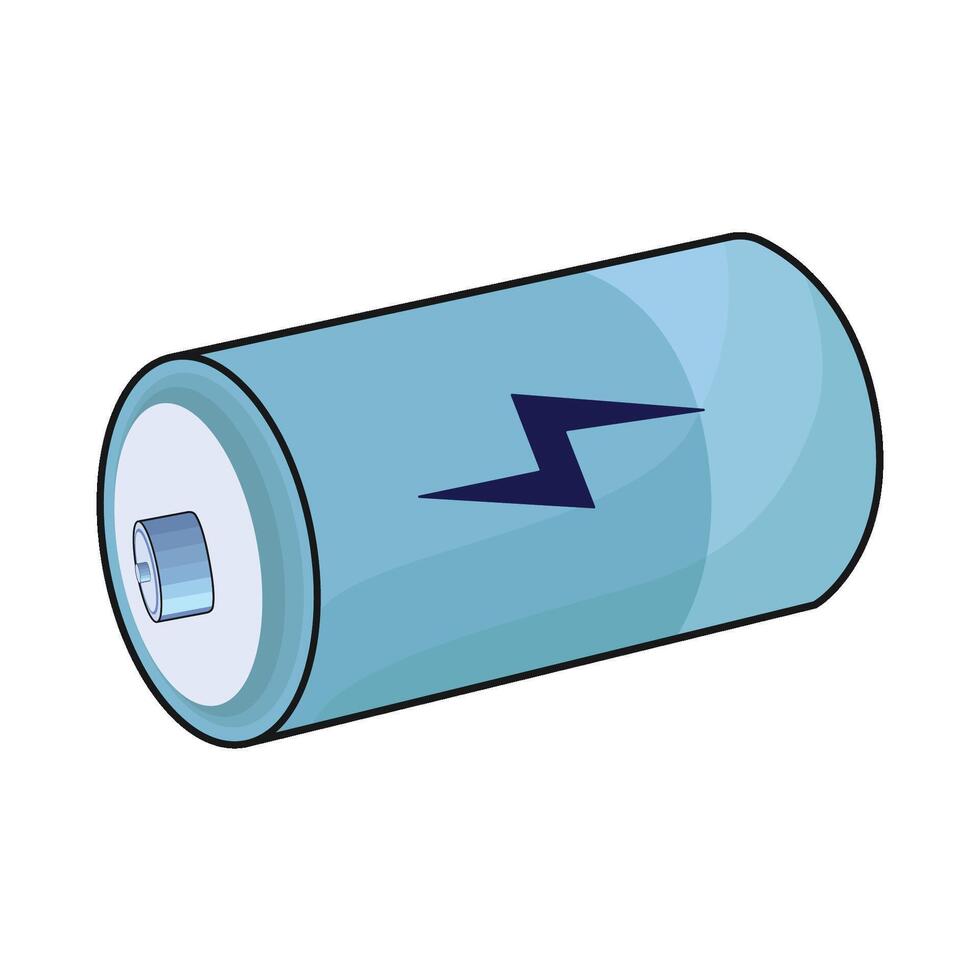 ilustração de bateria vetor