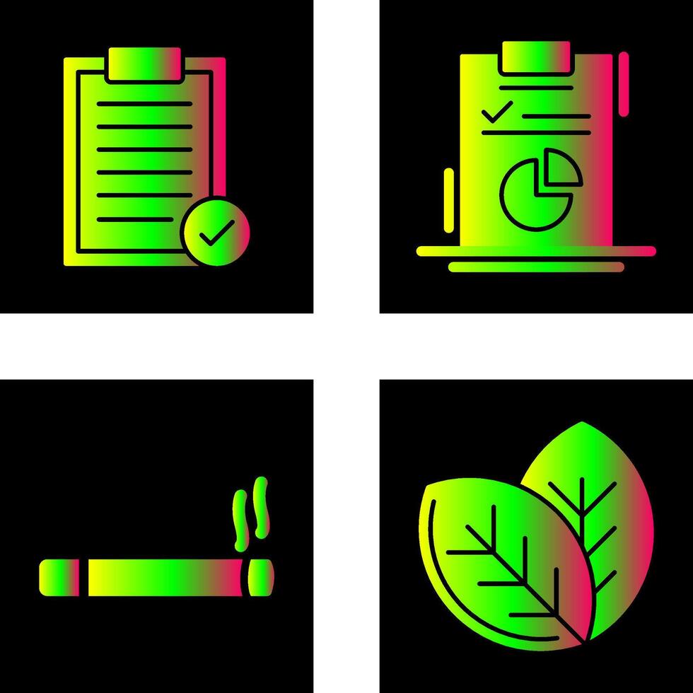 selecionado e diagrama ícone vetor