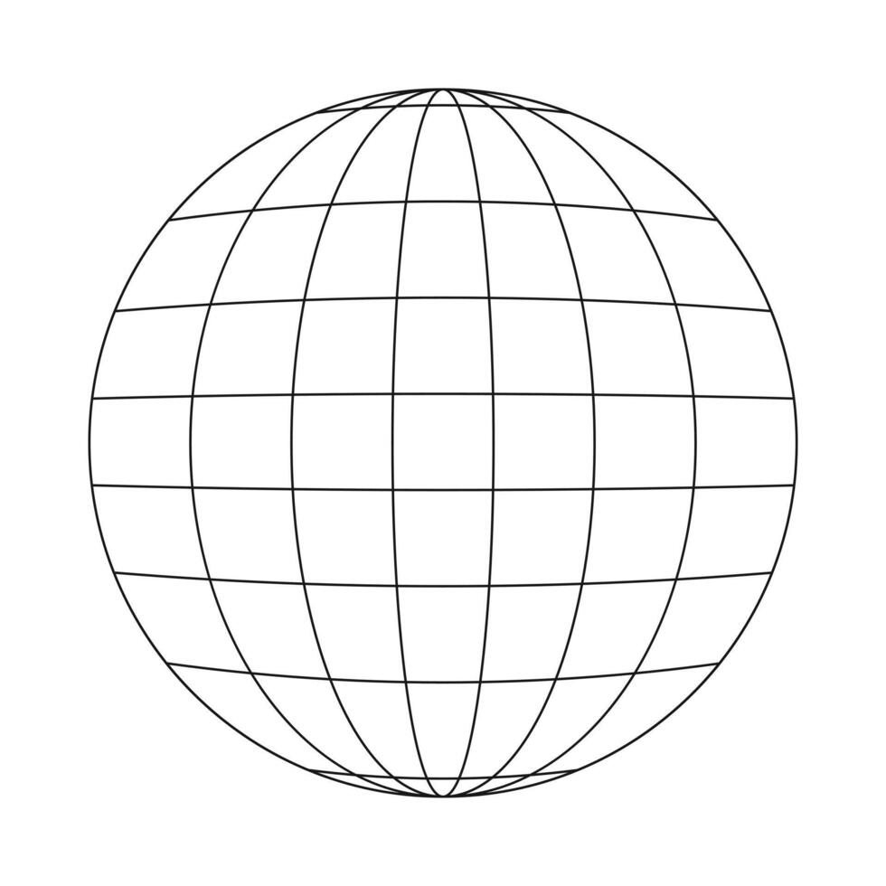 globo ícone. terra planeta esfera placa. símbolo do global social problemas, pessoas conectando, viajando, todos por aí mundo Entrega. vetor