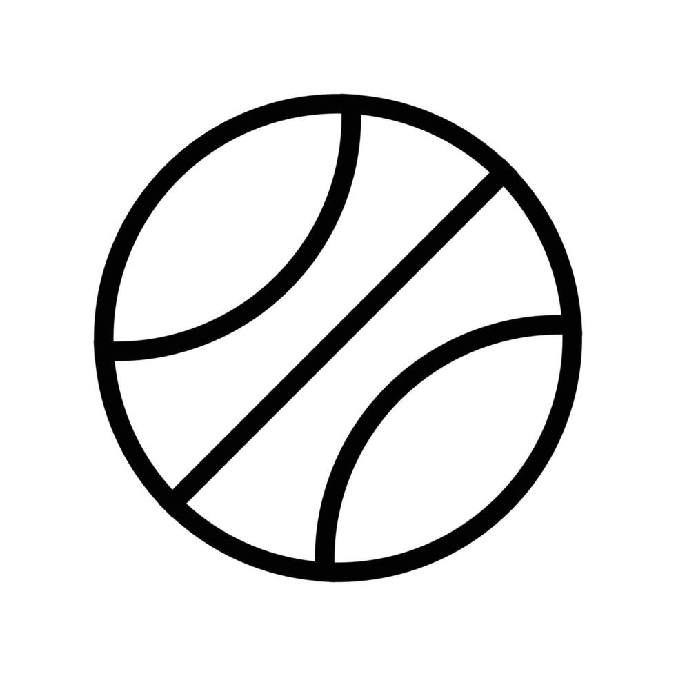 basquetebol linha ícone livre vetor