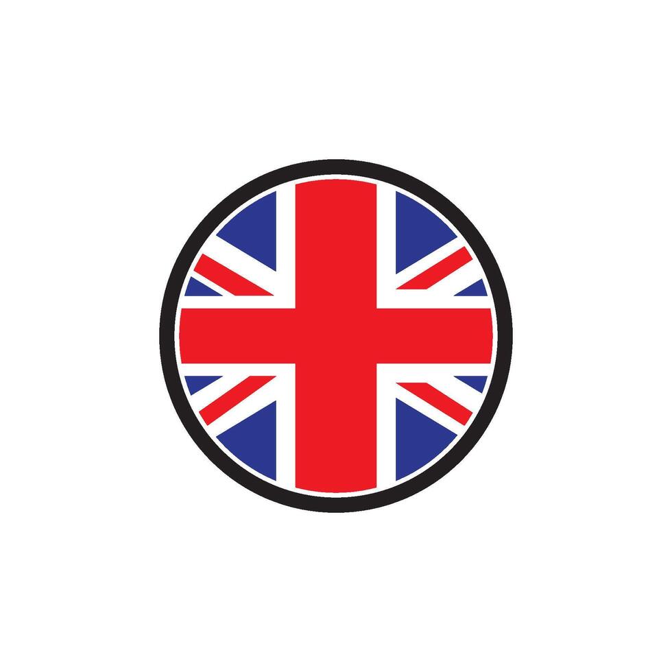 Inglaterra bandeira ícone ilustração Projeto vetor