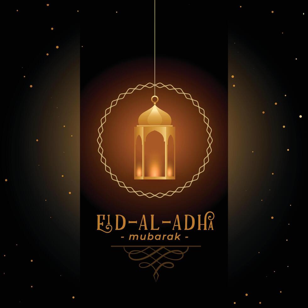 cumprimento Projeto para eid al adha festival vetor