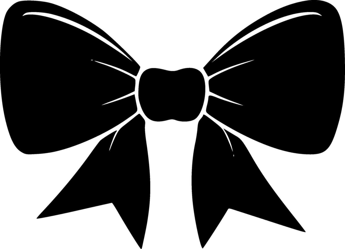arco - Preto e branco isolado ícone - ilustração vetor