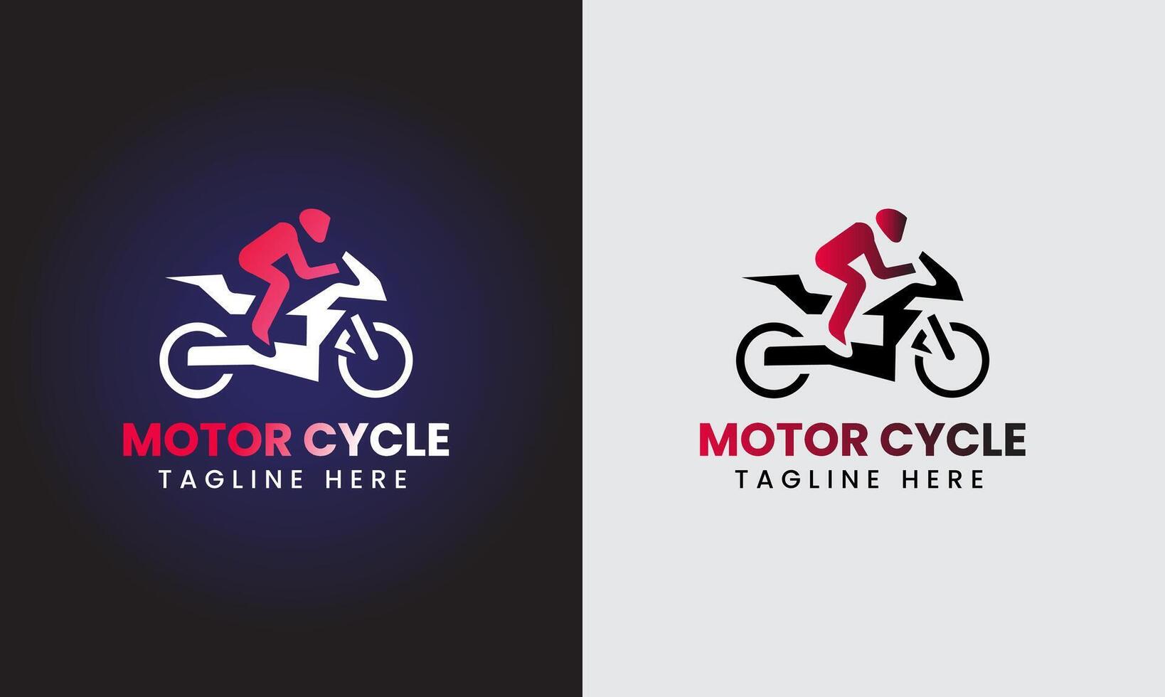 desporto motorizado logotipo modelo, perfeito logotipo para corrida equipes, moto, motocicleta comunidade, motocicleta logotipo conceito vetor