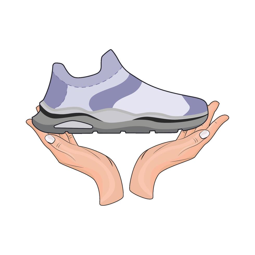 ilustração do sapatos vetor