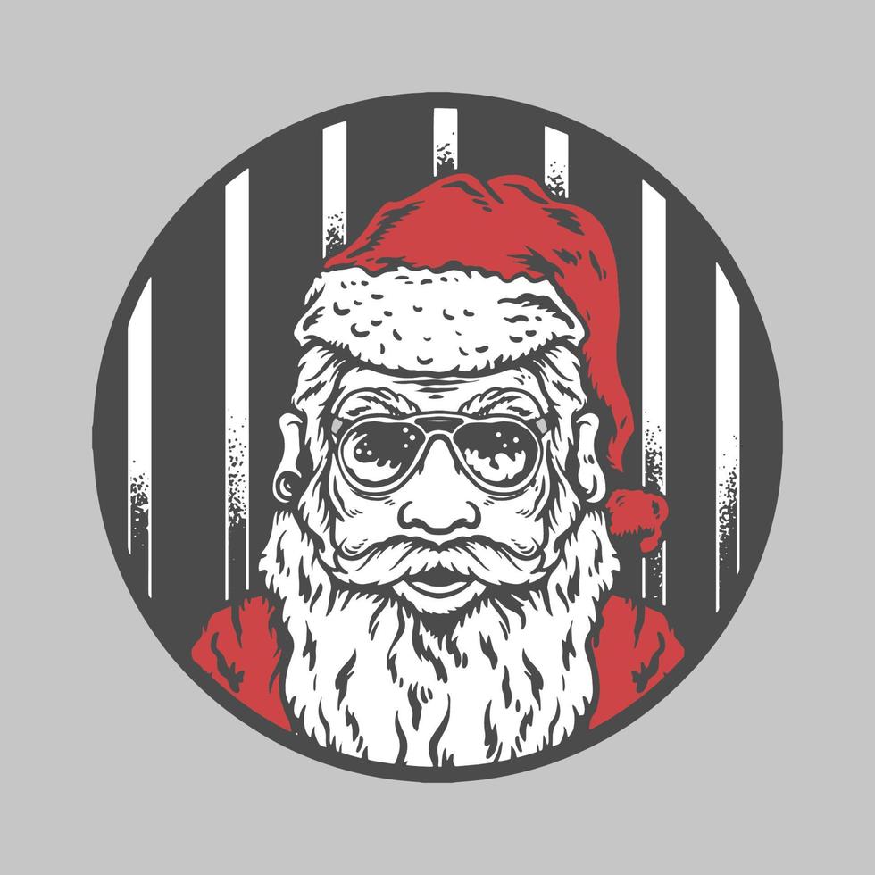 ilustração do papai noel vetor