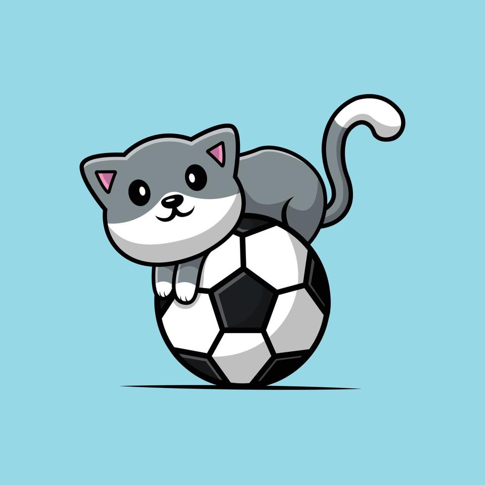 Vetores de Esboço De Página De Coloração De Gato De Desenho Animado Jogando Futebol  Jogo De Futebol Livro De Colorir Para Crianças e mais imagens de Animal -  iStock