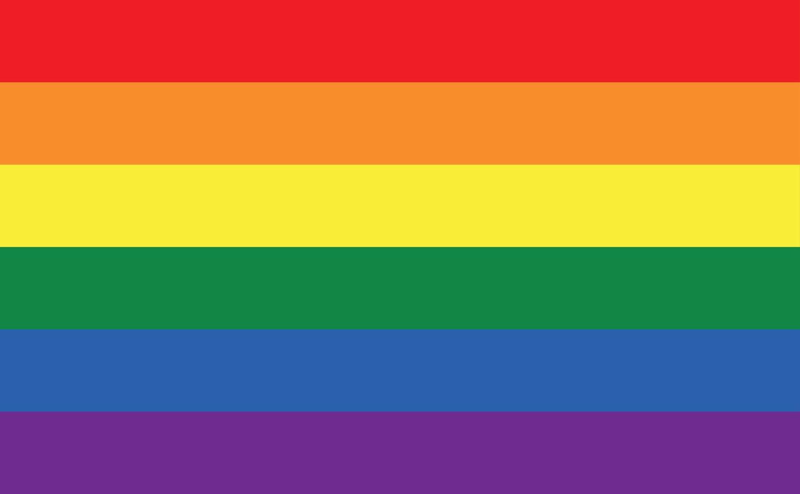 lgbtq orgulho bandeira arco Iris fundo Paz movimento vetor