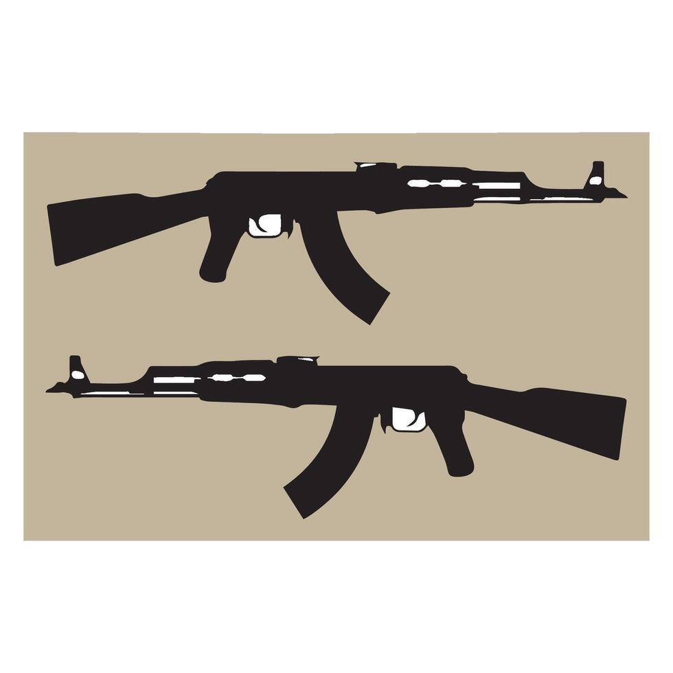 rifle ícone ilustração símbolo Projeto vetor