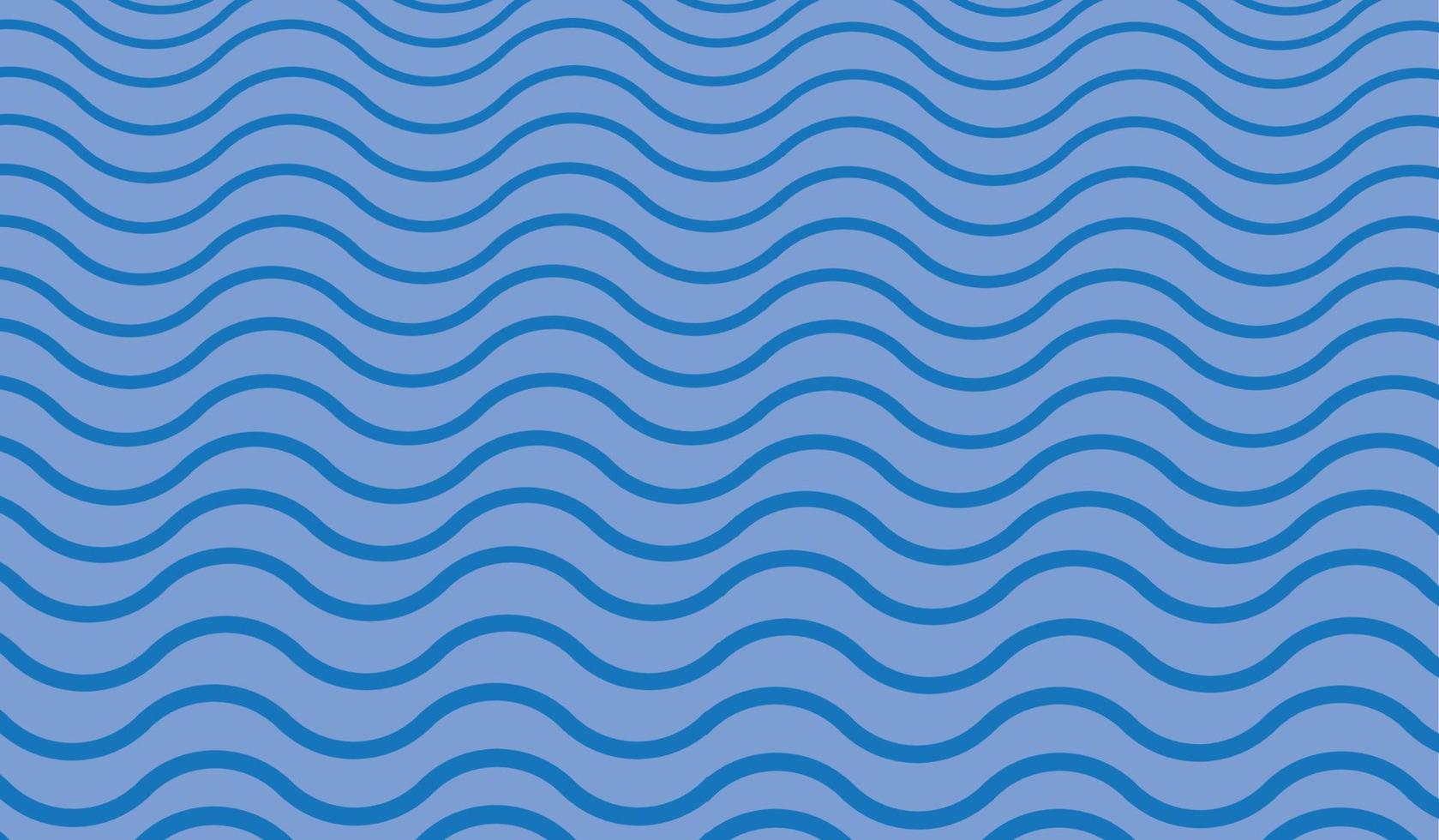 padrão sem emenda com ondas azuis. vetor