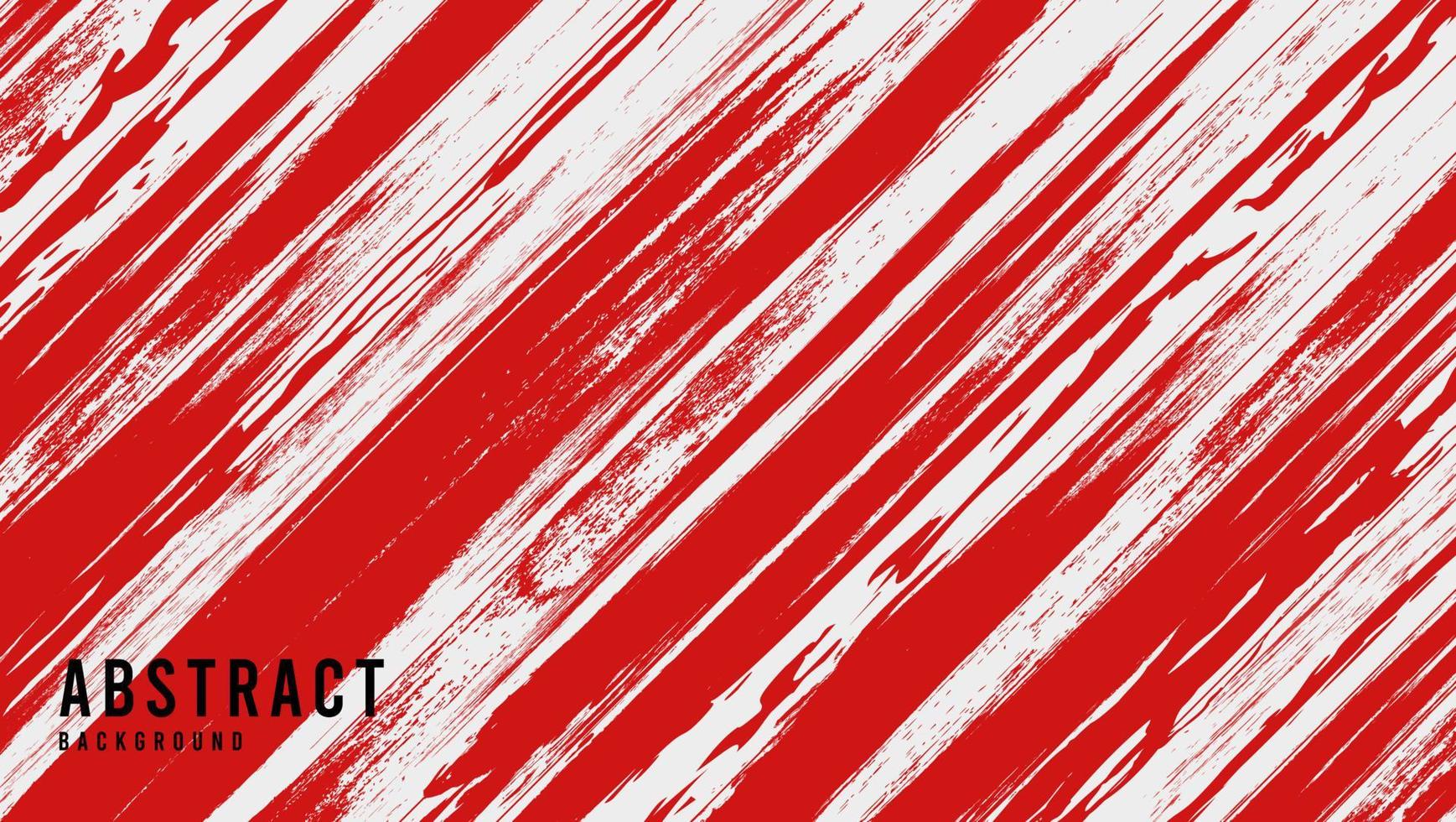 textura de grunge vermelho listras diagonais abstratas em fundo branco vetor