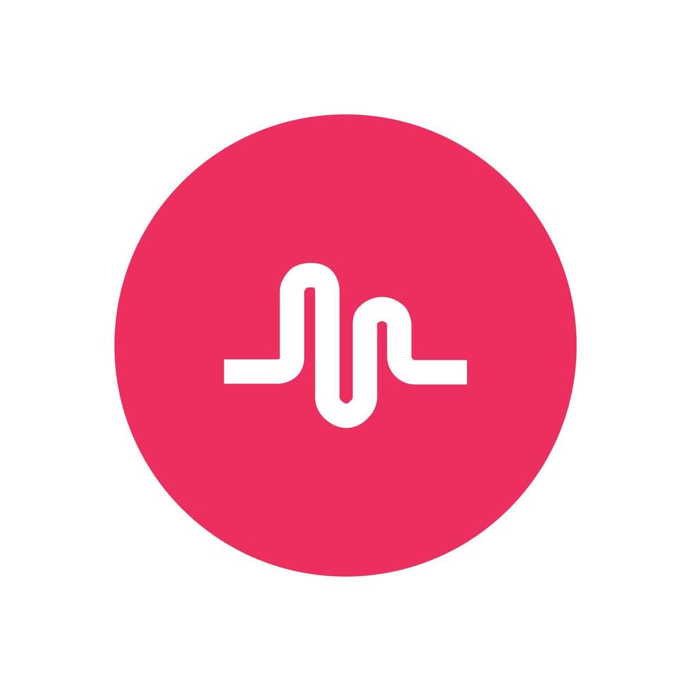 tiktok tik tok musicalmente ícone de logotipo ícones de mídia social definir logotipo ilustrador vetorial vetor