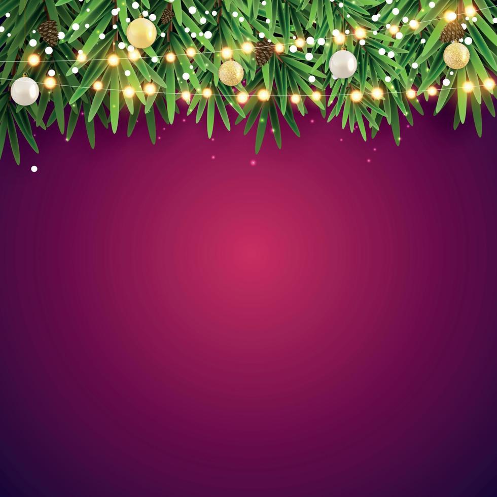 fundo abstrato do feriado do ano novo e do feliz Natal. ilustração vetorial vetor