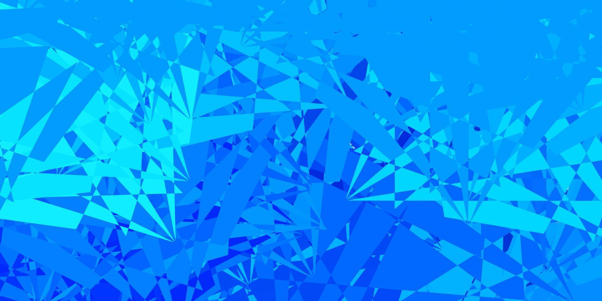 fundo vector azul claro com formas poligonais.