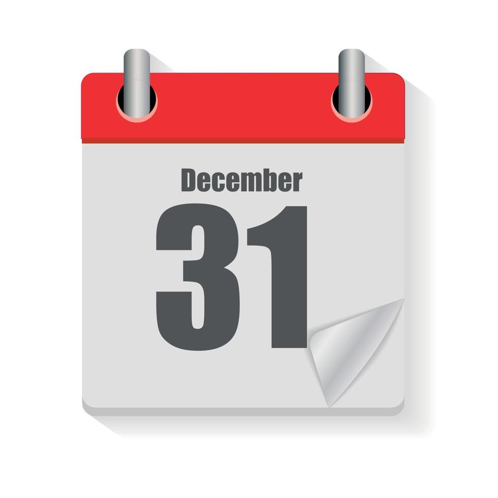 ícone plano diário de calendário. ilustração vetorial emblema. elemento de design para aplicativos e documentos de escritório de decoração. logotipo do dia, data, hora, mês e feriado. vetor