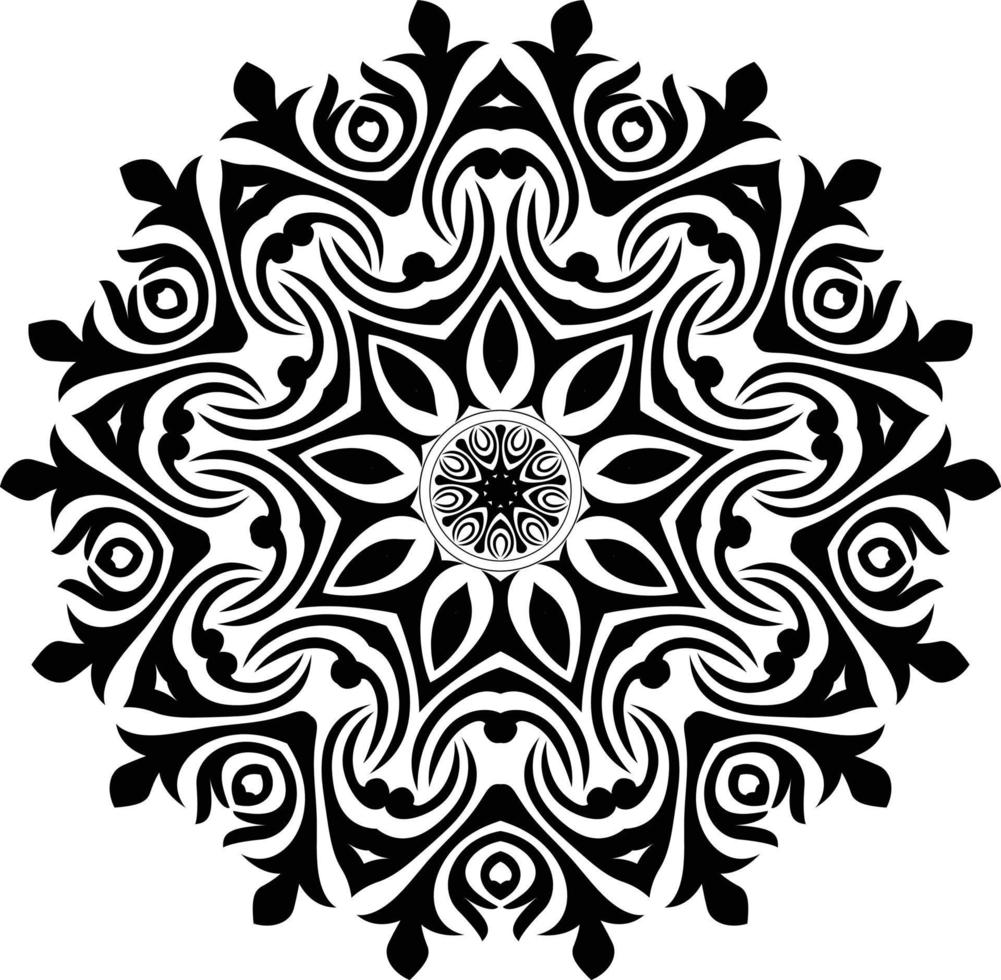 páginas de livro para colorir mandalas, ornamento redondo decorativo em forma de flor, vetor oriental, padrões de terapia anti-estresse, elementos de design de trama, vetor de logotipos de ioga