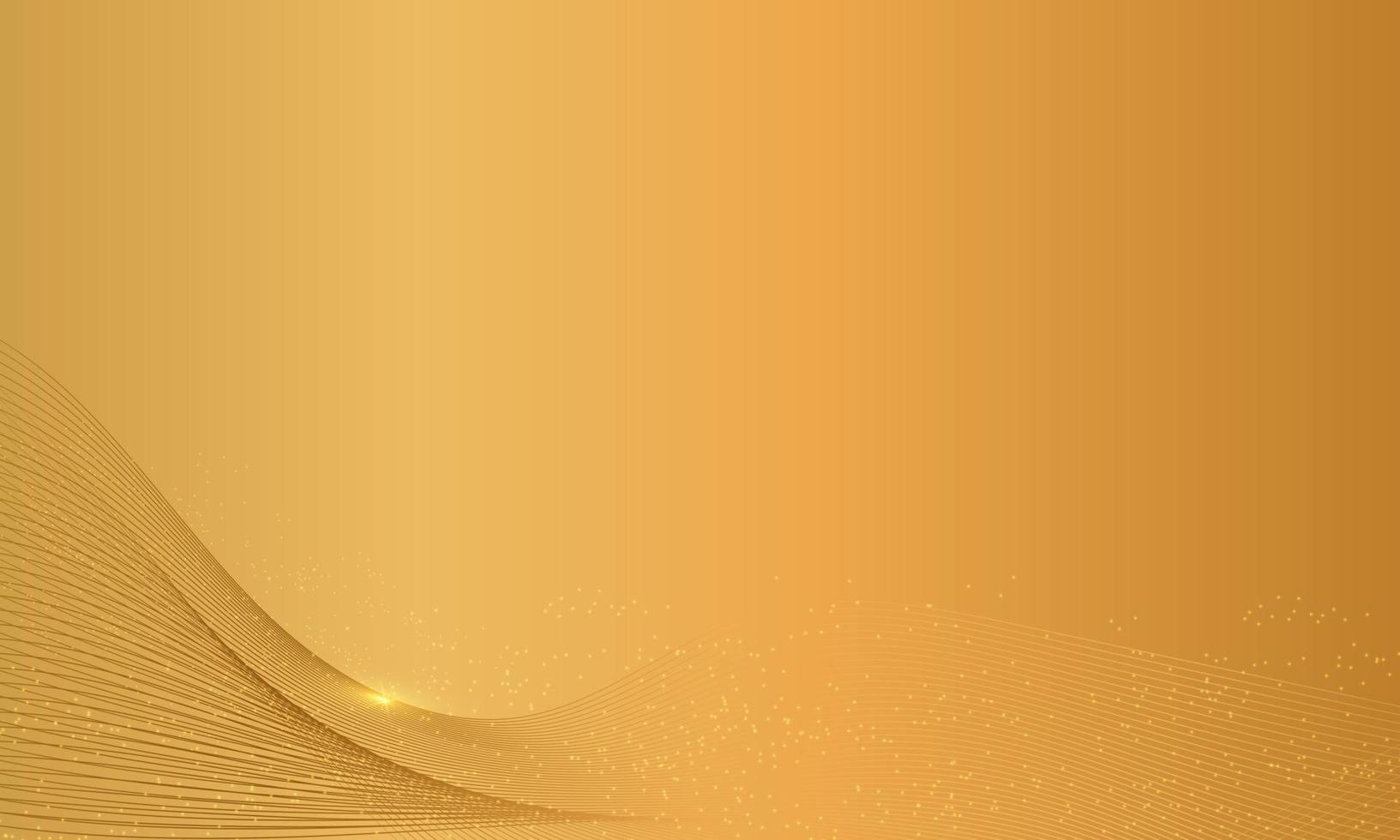 fundo dourado abstrato com elemento dourado e textura, conceito de fundo de luxo. adequado para vários projetos de plano de fundo, modelo, banner, cartaz, apresentação, etc. vetor