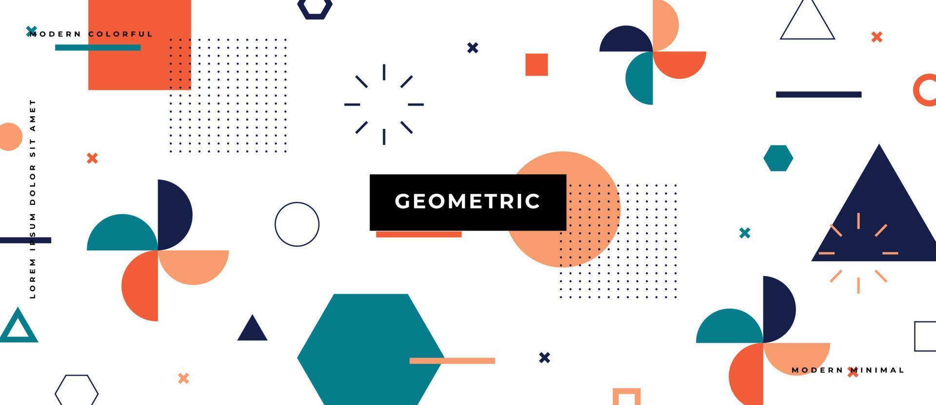 vetor padrão geométrico sem costura com pinceladas amarelas. estilo moderno de memphis.