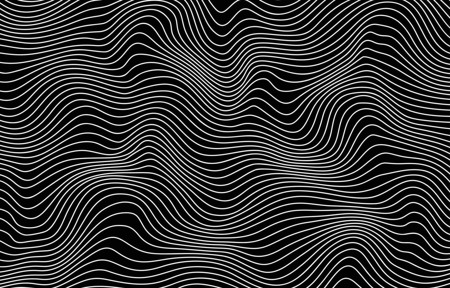 linhas de onda padrão de fundo abstrato. vetor