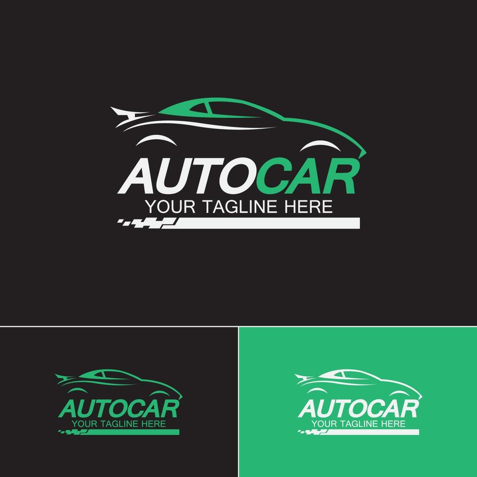 modelo de design do ícone do símbolo do logotipo do carro automóvel vetor