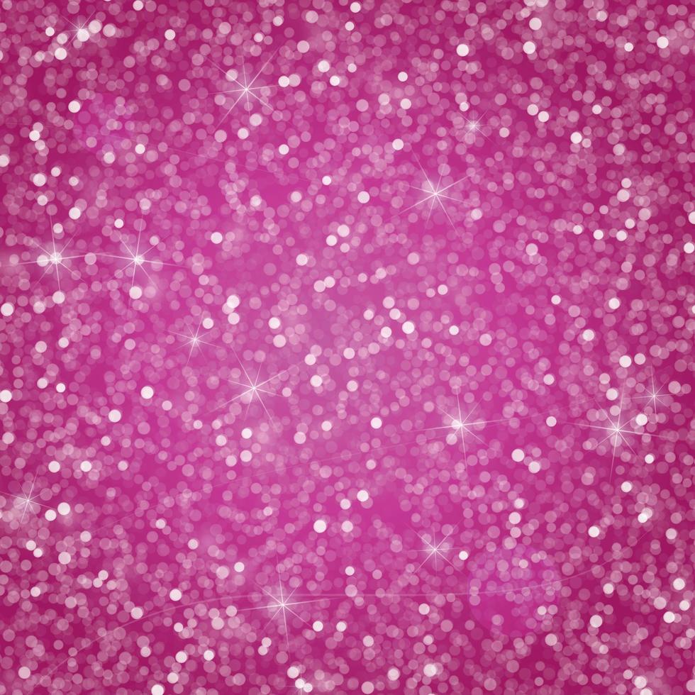 textura de poeira estelar. cenário de luzes vintage com glitter rosa vetor