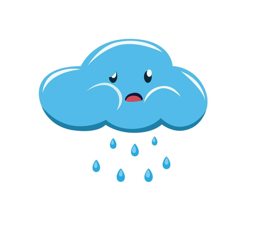 Emoji Carinha Triste Chorando, Download Grátis, Desenho, Vetor