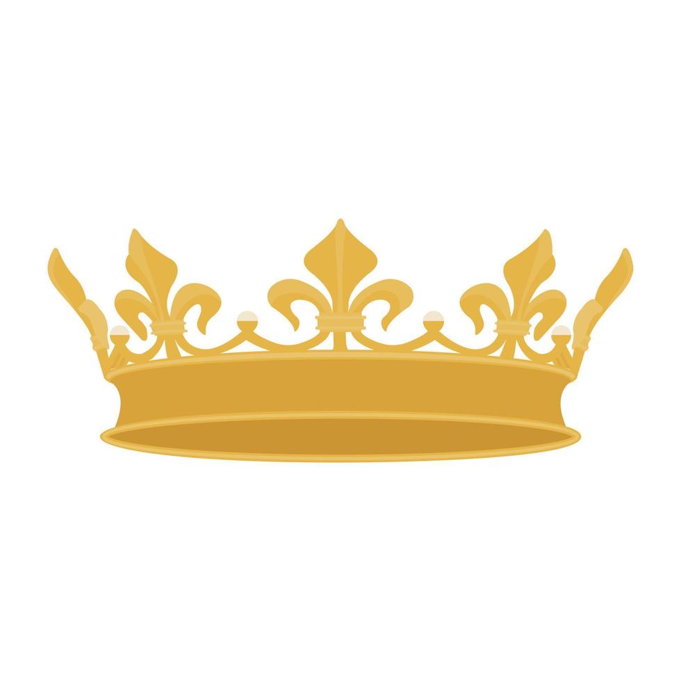 conceitos da coroa da rainha vetor