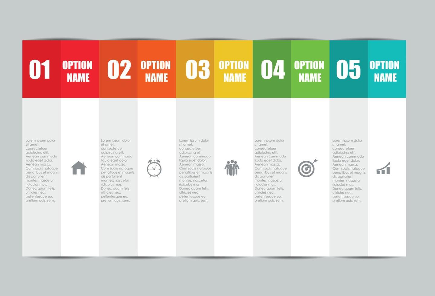 Elementos de design de infográfico para ilustração vetorial de negócios vetor