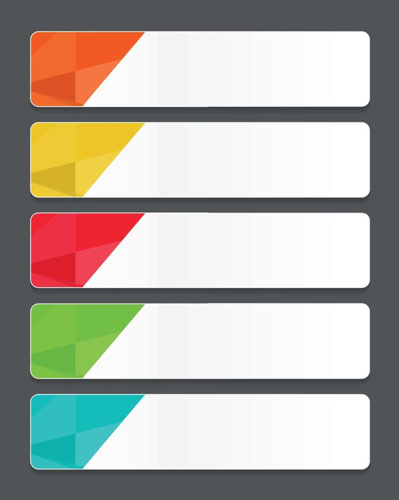 elementos de design de infográfico para sua empresa. vetor