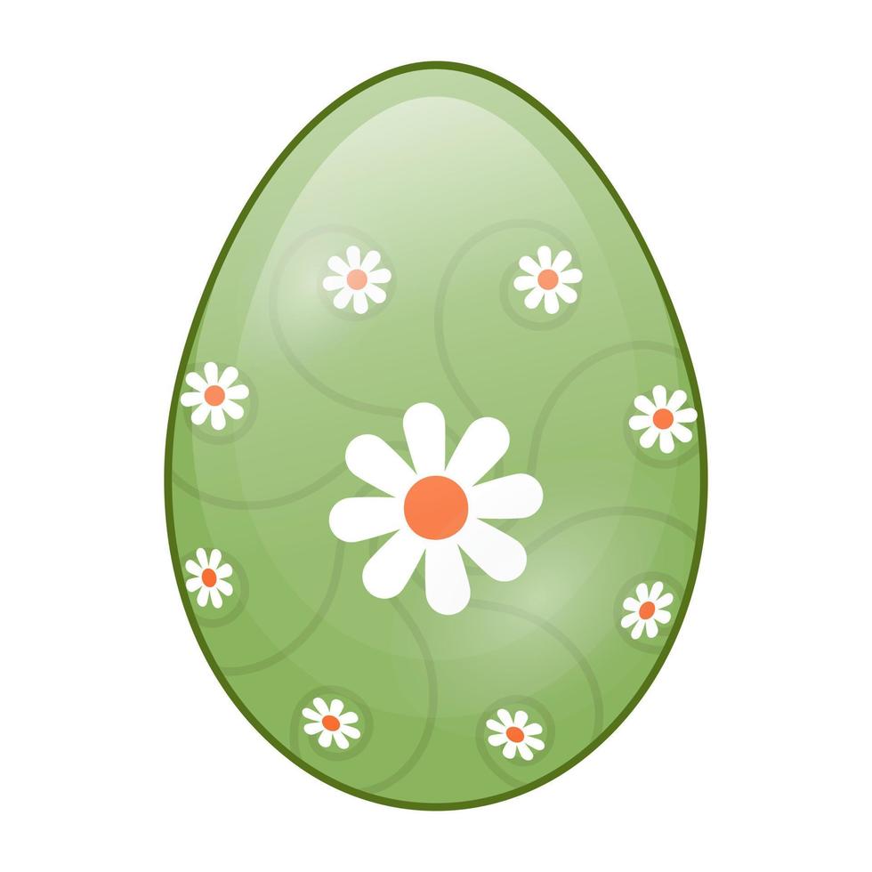 conceitos de ovo floral vetor
