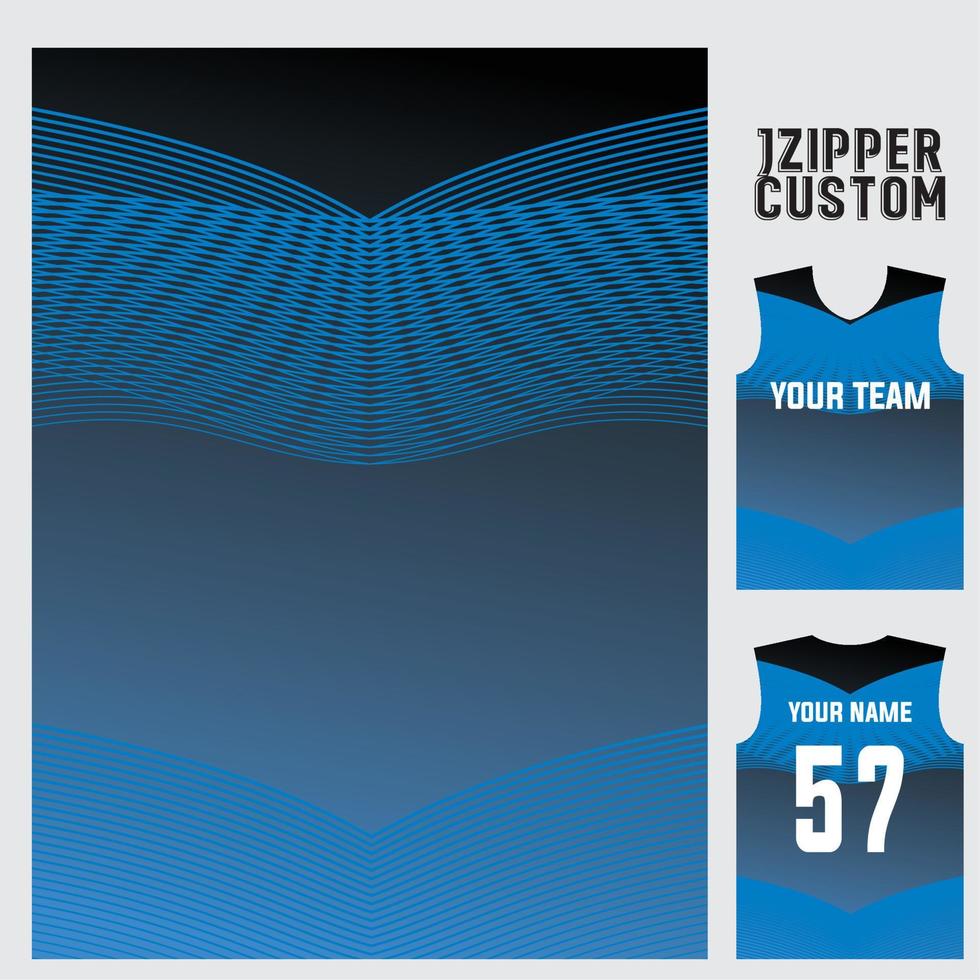 impressão de jersey design de vetor padrão de t-shirt para futebol, voleibol, basquete, etc.