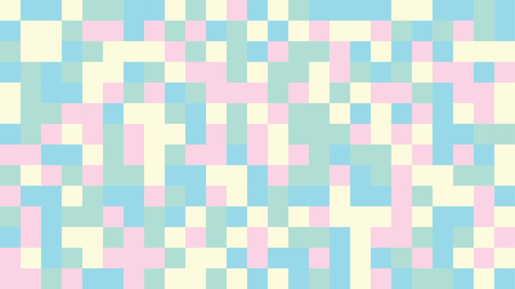 fundo de cor pastel com formato quadrado vetor