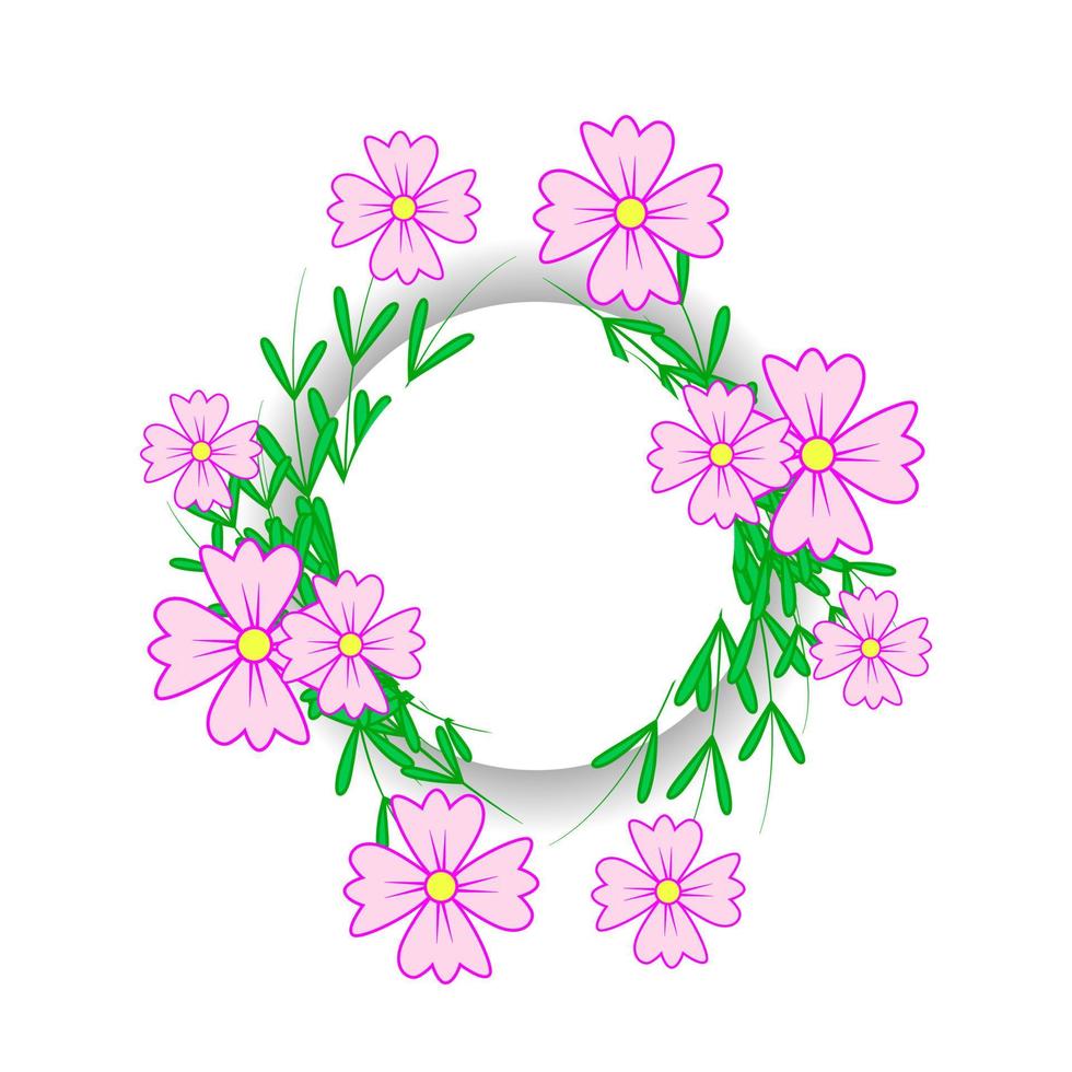 ilustração do ícone do vetor do ornamento da flor